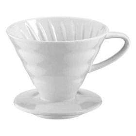 Epinox Dripper Beyaz Seramik Kahve Demleme