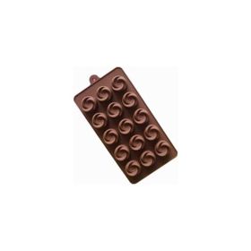 Epinox GL-21 Gül 21x10.5x1.9 cm Silikon Çikolata Kalıbı