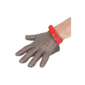 Epinox Kırmızı M Çelik Eldiven