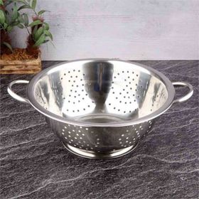 Epinox Paslanmaz Çelik 28 cm Çap Makarna Süzgeci