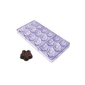Epinox Polikarbon 27,5x13,5 cm Çiçek Çikolata Kalıbı