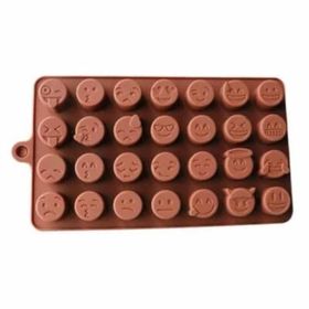 Epinox SCK-43 Karışık Emoji Silikon Çikolata Kalıbı