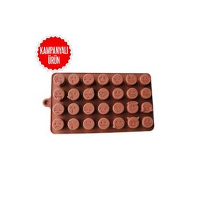 Epinox SCK-43 Karışık Emoji Silikon Çikolata Kalıbı