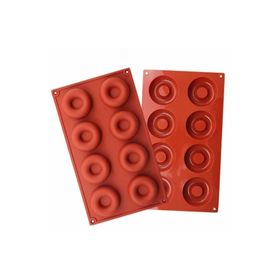 Epinox Silikon Donut 29.3x17x2 cm Çikolata Kalıbı