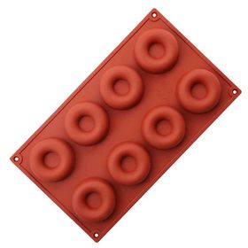 Epinox Silikon Donut 29.3x17x2 cm Çikolata Kalıbı