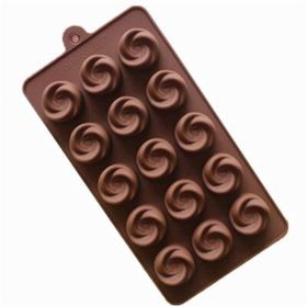 Epinox Silikon Gül 21x10,5x1,9 cm Çikolata Kalıbı