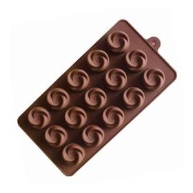 Epinox Silikon Gül 21x10,5x1,9 cm Çikolata Kalıbı