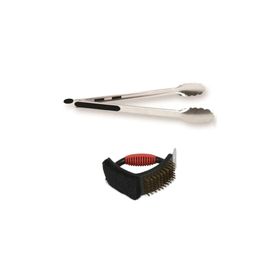 Epinox Süngerli Fırça - 30 cm Maşa Barbekü Seti