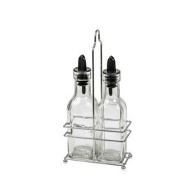 epinox Yasemin 2'li Set 200 ml Yağlık ve Sirkelik Cam Şişe