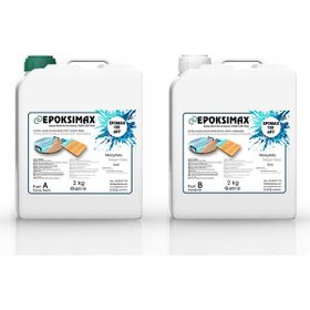 Epoksimax 100 Art 4 kg Sanatsal Okyanus Dalgası Efekti Epoksi Reçine