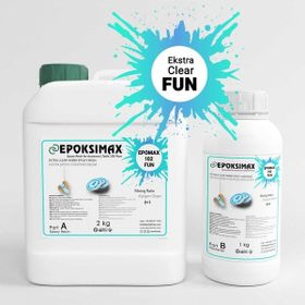 Epoksimax 102 Fun 3 kg Epoksi Reçine