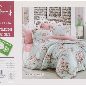Eponj Home Alanur EP-015719 Mint Tek Kişilik Pike Takımı