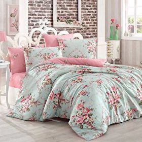 Eponj Home Alanur Mint Çift Kişilik Nevresim Takımı