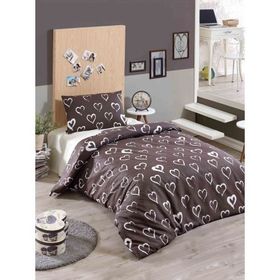 Eponj Home Amaour Kahverengi Tek Kişilik Nevresim Takımı
