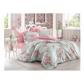 Eponj Home Çift Kişilik Alanur Mint Mature Nevresim Seti
