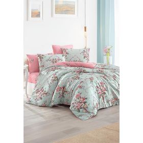 Eponj Home Çift Kişilik Alanur Mint Mature Nevresim Seti