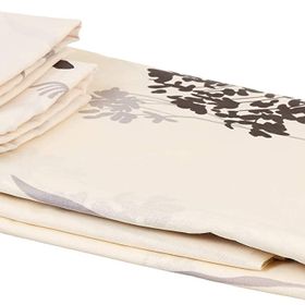 Eponj Home Çift Kişilik Efil Bej Gri Mature Nevresim Seti