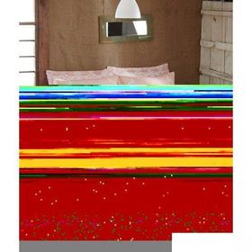 Eponj Home Doğal Pure Pudra Baskılı Çift Kişilik Pike