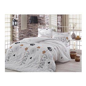 Eponj Home Ep-006697 Beyaz Atlantis Çift Kişilik Nevresim Takımı