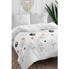 Eponj Home Ep-006697 Beyaz Atlantis Çift Kişilik Nevresim Takımı