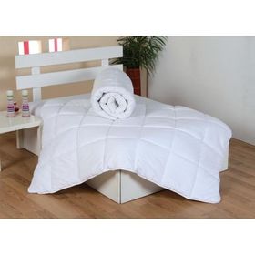 Eponj Home Microfiber Silikon Beyaz Çift Kişilik Yorgan