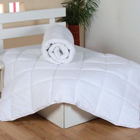Eponj Home Microfiber Silikon Beyaz Çift Kişilik Yorgan