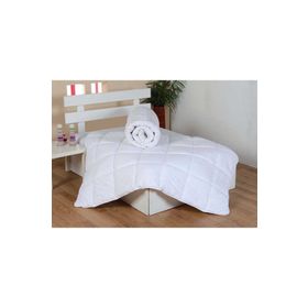 Eponj Home Microfiber Silikon Beyaz Çift Kişilik Yorgan