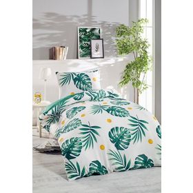 Eponj Home Monstera Yeşil Tek Kişilik Nevresim Takımı