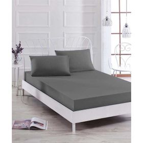 Eponj Home Paint Füme Lastikli Çift Kişilik Çarşaf Seti