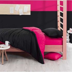 Eponj Home Paint Mix Siyah-Füme Tek Kişilik Nevresim Takımı