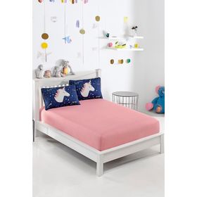 Eponj Home Pes Lastikli Çift Kişilik Magicunicorn Laci Çarşaf Seti