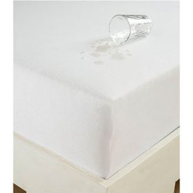 Eponj Home Sıvı Geçirmez Lastikli 100x200 cm Beyaz Çarşaf Tek Kişilik