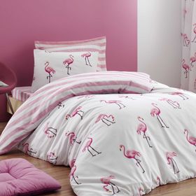 Eponj Home Tek Kişilik Maylin Pudra Kolay Ütülenir Nevresim Takımı