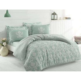 Eponj Home Tek Kişilik Pure Su Yeşili Kolay Ütülenir Nevresim Takımı