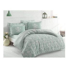 Eponj Home Tek Kişilik Pure Su Yeşili Kolay Ütülenir Nevresim Takımı