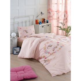 Eponj Home Tek Kişilik Unicornlar Pembe Kolay Ütülenir Nevresim Takımı