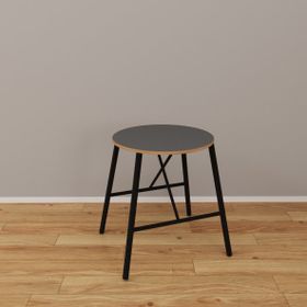 Eportatif 1236 Füme Renk Tabure Sandalyesi