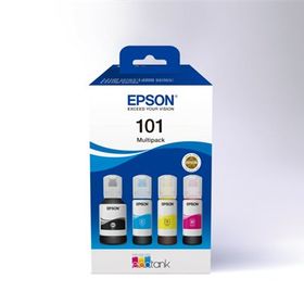 Epson 101 Cyan-Magenta-Yellow-Black Mavi-Kırmızı-Sarı-Siyah T03V6 4'lü Multipack Kartuş