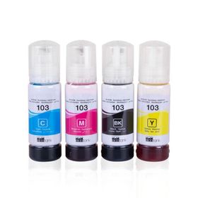 Epson 103 Eco Tank L3160 Muadil Mürekkep Seti