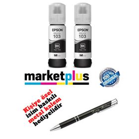 Epson 103 L1110 Siyah 2'li Paket Orjinal Mürekkep Kartuş