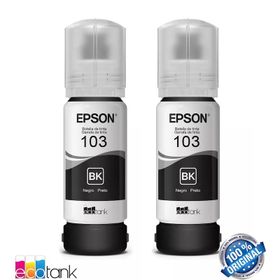 Epson 103 L3160 Siyah 2'li Paket Orjinal Mürekkep Kartuş