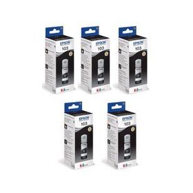 Epson 103 L3250 Siyah 5'li Paket Orjinal Mürekkep Kartuş