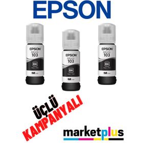 Epson 103 Üçlü Orjinal Mürekkep Kartuşu