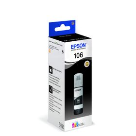 Epson 106 Ecotank Photo Siyah Şişe Mürekkep