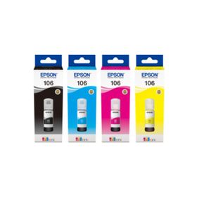 Epson 106 Ecotank Photo Siyah Şişe Mürekkep