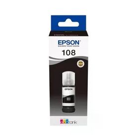 Epson 108 Siyah Orijinal Mürekkep