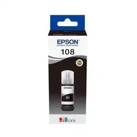 Epson 108 Siyah Orijinal Mürekkep