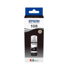 Epson 108 Siyah Orijinal Mürekkep
