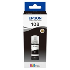 Epson 108 Siyah Orijinal Mürekkep
