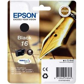 Epson 16-T1621-C13T16214020 Siyah Kartuş